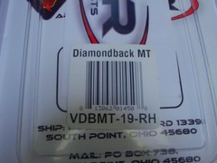 Viper Diamondback MT Fixedplate Sight – Right Hand – Black – .019 – VDBMT-19-RH