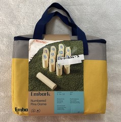 NEW Embark Numbered Pins Game Counting Educational Math Outdoor/Indoor Ages 6+