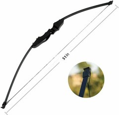40Lbs Archery Recurve Bow Takedown Longbow Right Hand for Hunting Target Practic
