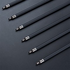 Hunting 20 inch Archery Carbon Crossbow Bolts Half Moon Nock OD 8.8mm Arrows