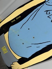 Globe x Beavis and Butt-Head Beavis Cornholio Shaped Skateboard Deck 10.25″ x 30