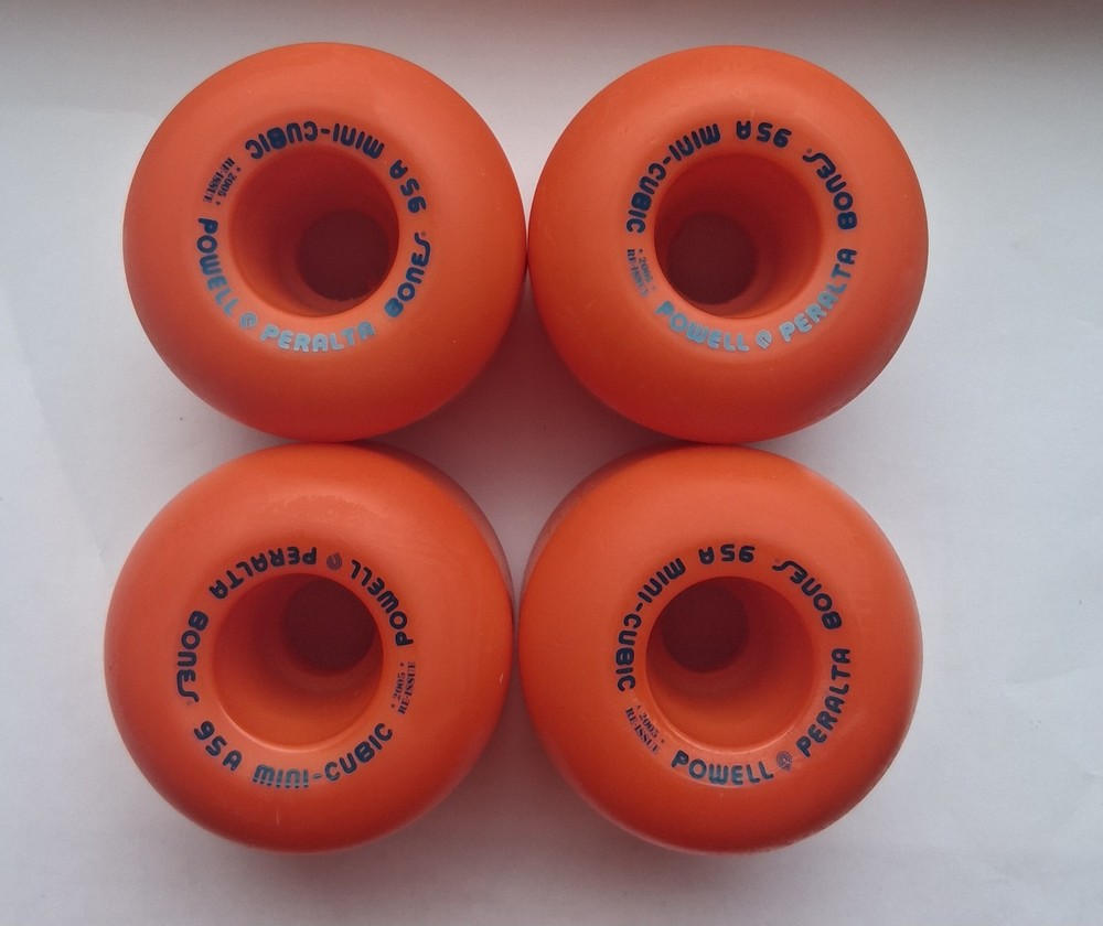 Powell Peralta Mini Cubic Reissue Wheels Custom Color Orange