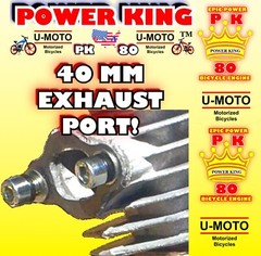 66CC/80cc 2-STROKE MOTORIZED BIKE KIT AND 26” CRUISER BICYCLE DIY HIGH POWER YES