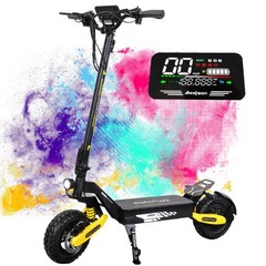 All Terrain Electric Scooter for Adults 1200W 30MPH Fast Off-Road E-Scooter UL