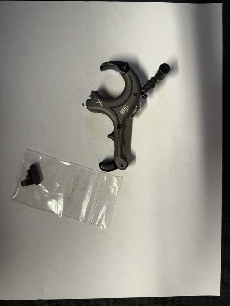 B3 Archery Flo x Release Aid for Compound Bow Gray and Black