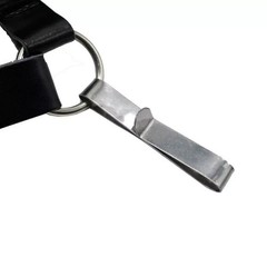 Genuine Leather Back / Side Arrow Quiver Handmade Archery Arrow Holder Adjustabl