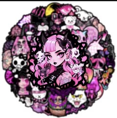 25 Piece Mix Lot 2” Pink Gothic Valentines Cat Bunny Love Stickers FREE SHIPPING
