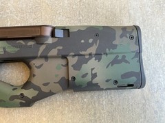 EMG KRYTAC FN Herstal P90 Airsoft AEG Training Rifle w/ Custom Cerakote BLK CAMO