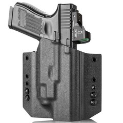 WARRIORLAND OWB Kydex Holster w/Optic Cut, Compatible with Glock 17/19 Gen3-5…