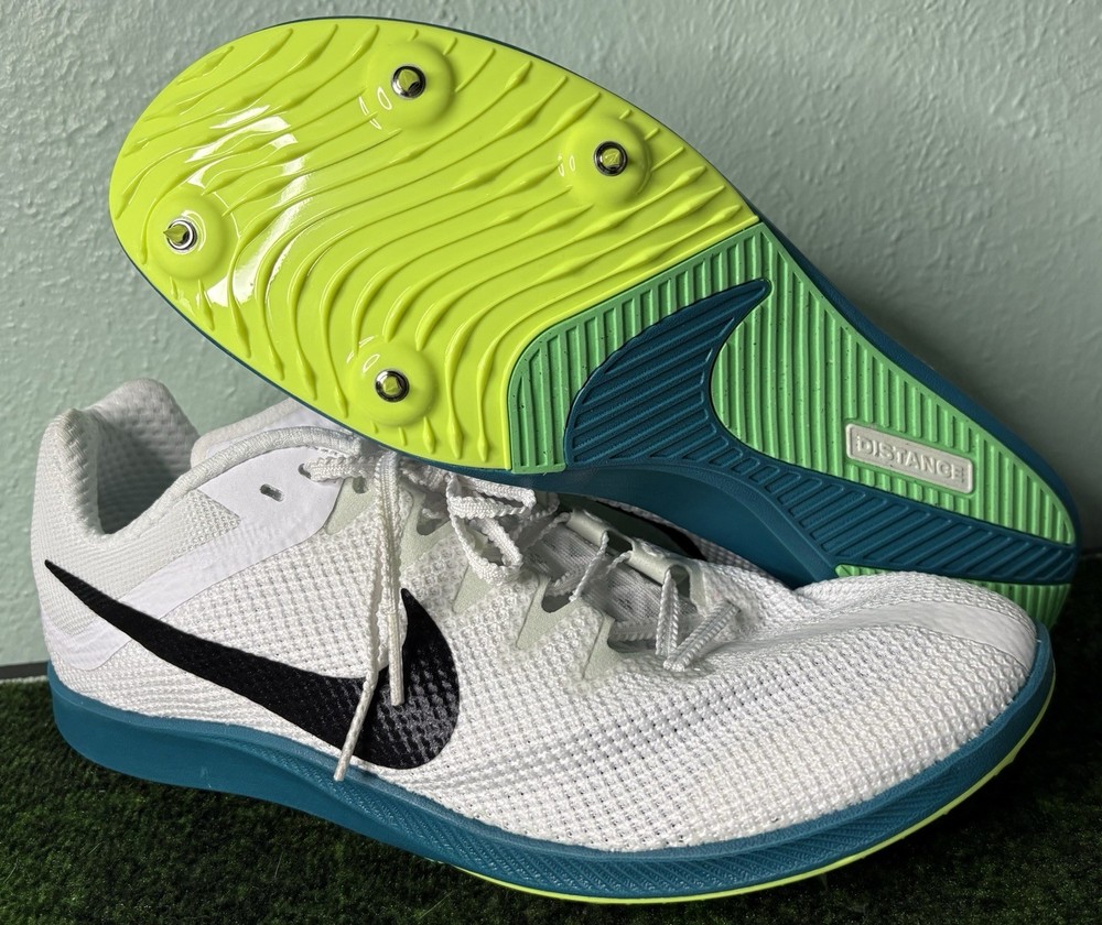 US Men’s 10/W 11.5 – Nike Rival Distance “White Bright Spruce” FZ9653-102