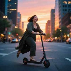 [High Speed Electric Scooter] LADPED Electric Scooter LP80, 350W 36V, High Speed