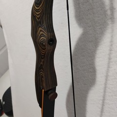 PSE Pro Max 54″ Takedown Recurve Bow Laminate Wood Riser Fiber Glass Limbs