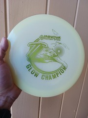 Innova Champion Glow TL Factory Store Release Light Green Foil Stamp 174.9g
