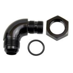 90 degree 10AN Male Flare to 8AN ORB Port Full Flow 10AN to 8AN ORB 90 Degree