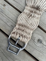 Horse Tack – 34” Weaver Roper Mohair Cotton Blend Smart Cinch