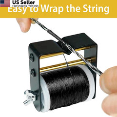 KESHES Archery Bowstring Serving Thread Jig – 120 Yards/110 M 3 inches, Black