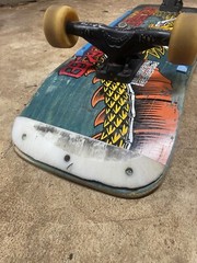 1988 Powell Peralta Caballero Cliver yellow Ban this Dragon blue stain rare OG