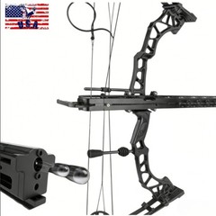 Archery Compound Bow Set Shooter Rapid Bow Launcher Steel Ball Hunting Shooting