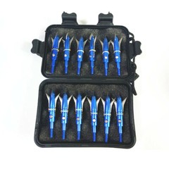 12pcs Goblin Broadheads 2.3″ Cut Expandable Crossbow Arrow Tips Case Set Hunter