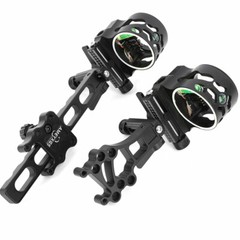 Compound Bow Sight 5 Pin (.019) Bow Sight Light Micro Adjustable Archery Hunting