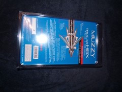 NEW Muzzy Trocar HBX Hybrid Crossbow 4 blade 100 Gr 3 Broadheads expandable