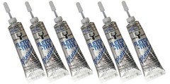 Bohning 6 Pack Fletch Tite Platinum Adhesive 3/4oz Tube Glue Arrow