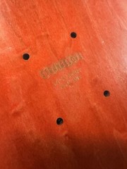 SIGNED Serial Party 2 GLOW IN DARK Sean Cliver Strangelove Skateboard Deck AUTO