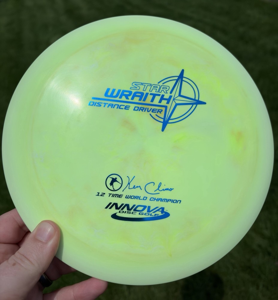NEW Rare Innova PFN Star Wraith KC 12X 170g Yellow Swirly