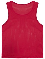 VOGRYE Pinnies Set of 12/24 Scrimmage Vests, Child/6-10 Years, 6-red + 6-blue