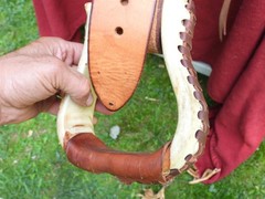Billy Cook Saddlery Greenville Texas Western Roping Tooled Leather Saddle SZ 16