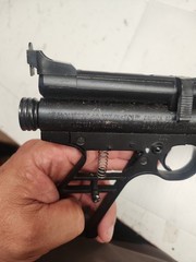 Vintage Crosman Silhouette Sport SSP-250 Air Pistol, .177 Caliber co2 Pellet #25