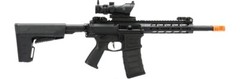 Classic Army DT-4 Double Barrel Carbine Airsoft AEG Rifle – Black 330-350 FPS