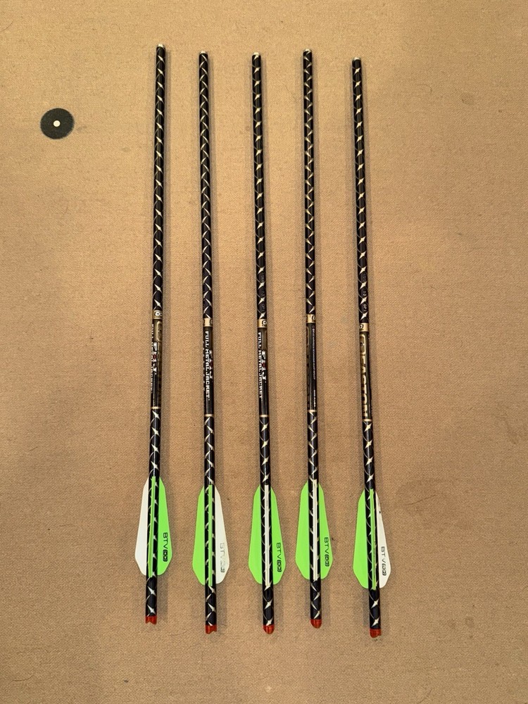 Easton FMJ Crossbow Arrows. Moon Knock. 13.7 Gpi. 20in