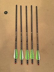 Easton FMJ Crossbow Arrows. Moon Knock. 13.7 Gpi. 20in