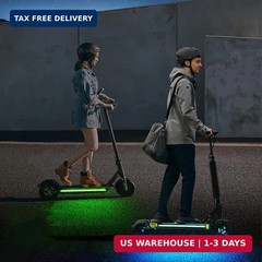 LED Lights for Scooter, 2 Pcs Electric Scooter Strip Light Battery Operated Scoo