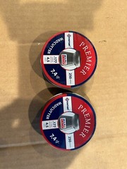 Crosman .177 Wadcutter Pellets for Air Guns 7.4 gr 2 – Packs of 250