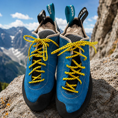 Scarpa Helix Men’s Climbing Shoes Hyper Blue New With Box Sz 14