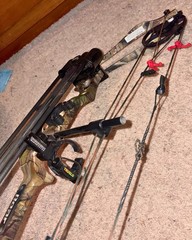 Bear Whitetail II Compound Bow Youth and Women Right Hand with Upgrades and Case