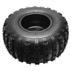 18×9.50-8 Tire Wheel Rim Rear Axle Kit Hub for Go Kart ATV UTV 125cc 150cc 200cc
