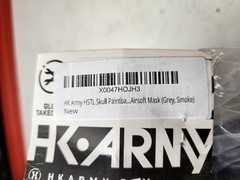 HK Army HSTL Skull Paintball Mask, Grey Smoke