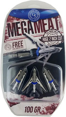 G5 Megameat Durable Stainless Steel Ultra Sharp 2″ Cutting Diameter Archery Hunt