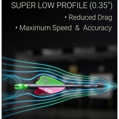 Fusion X-II SL | 2.1″ | 100pk | Yellow High-Performance Arrow Fletching Vanes…