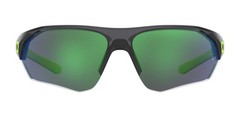 Under Armour Unisex-Kids Ua 7000/S Rectangular Sunglasses Grey Green 64Mm Ua