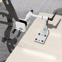ZMATLIAO Bow Vise for Compound Bows – Vice 360° Universal Adjustment Grey
