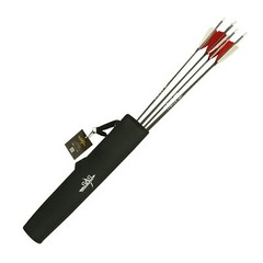 SAS Archery Side Tube Quiver No-Spill Arrow Quiver with Belt Clip