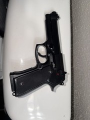 Classic Army Black Airsoft Pistol with Magazine Included