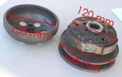 Rear Clutch Variator Secondary Clutch For Honda CN250 Helix 86-07 22101-KS4-772