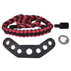 Archery Bow Wrist Sling Strap Braided Compound Bow Adjustable Paracord Colorful
