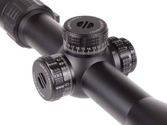 JTS 3-18×50 Shadow Series IR FFP Riflescope, 1/4 MOA, 34mm Tube