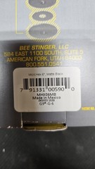 Bee Stinger MicroHex Stabilizer, Matte Black, 6″